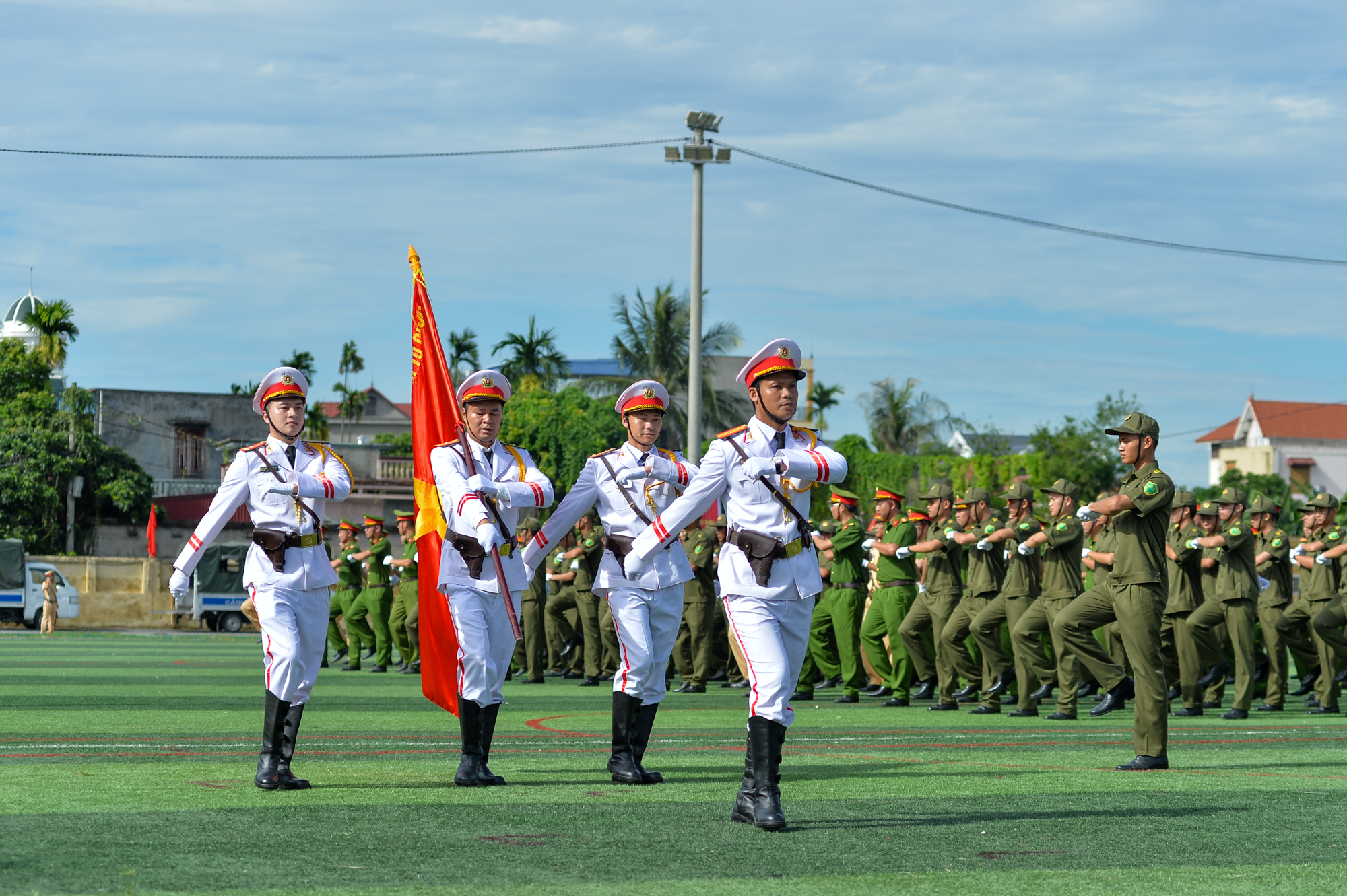 Công an thành phố triển khai Kế hoạch về bảo đảm an ninh, trật tự Hội nghị thượng đỉnh lần thứ tư Diễn đàn đối tác vì tăng trưởng xanh và mục tiêu toàn cầu